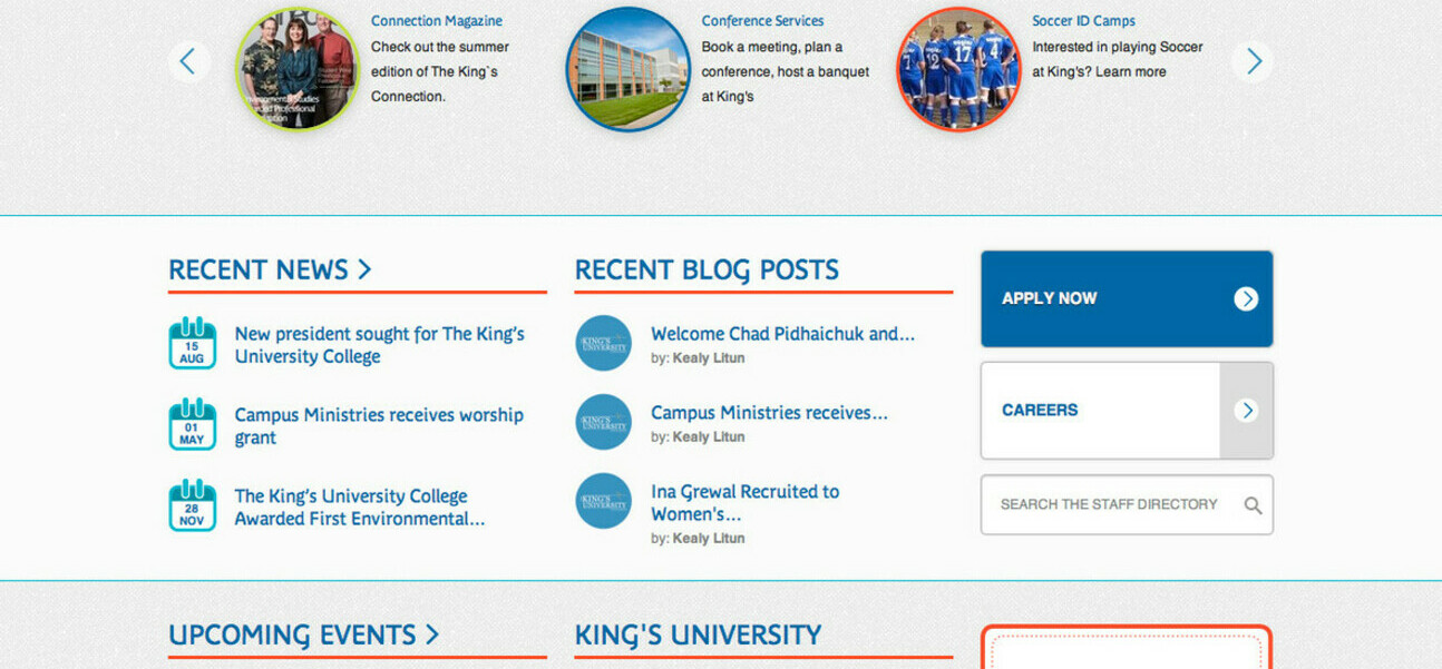 Raising King's Online Profile