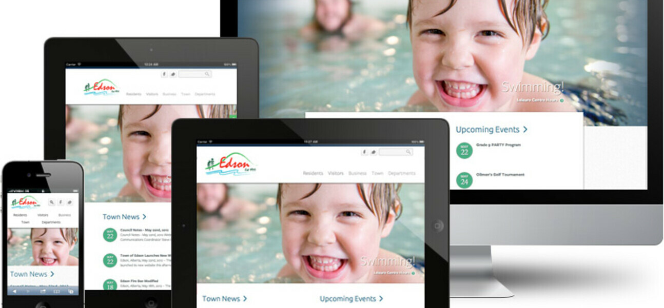 try the new Town of Edson website on your iPhone and iPad!
