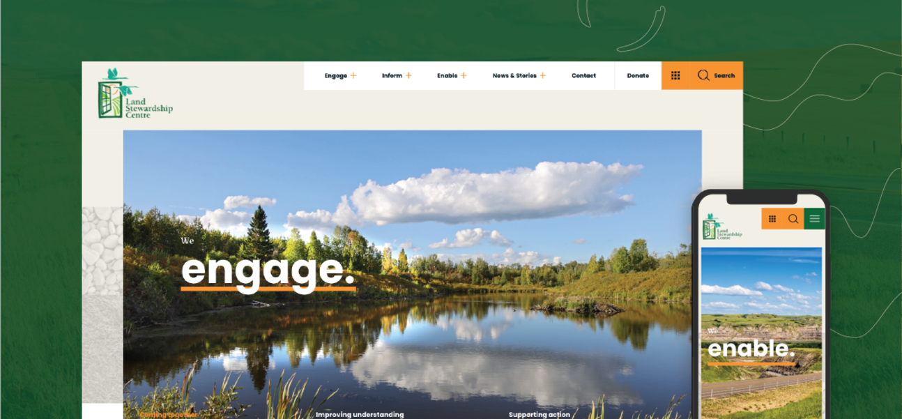 the new Land Stewardship Centre website